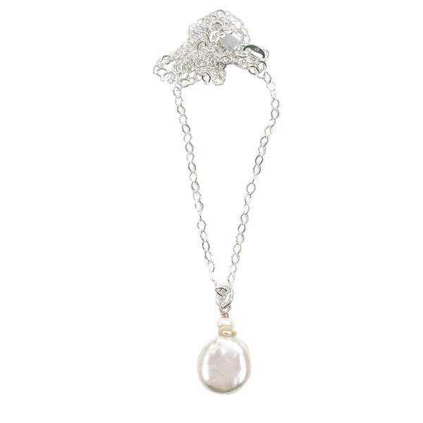 WHS Coin Pearl Pendant
