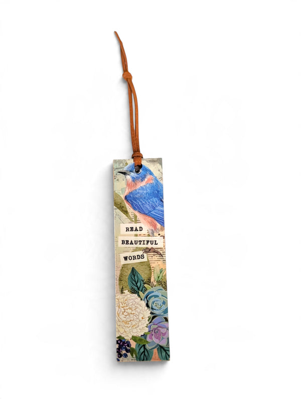 Read Beautiful Words Vintage-Inspired Bookmark
