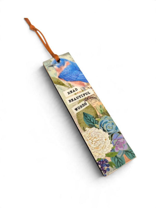 Read Beautiful Words Vintage-Inspired Bookmark