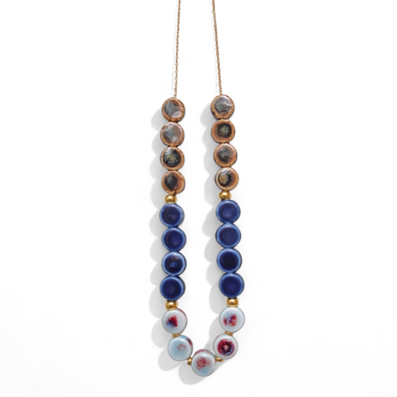 Leila Porcelain Ceramic Necklace