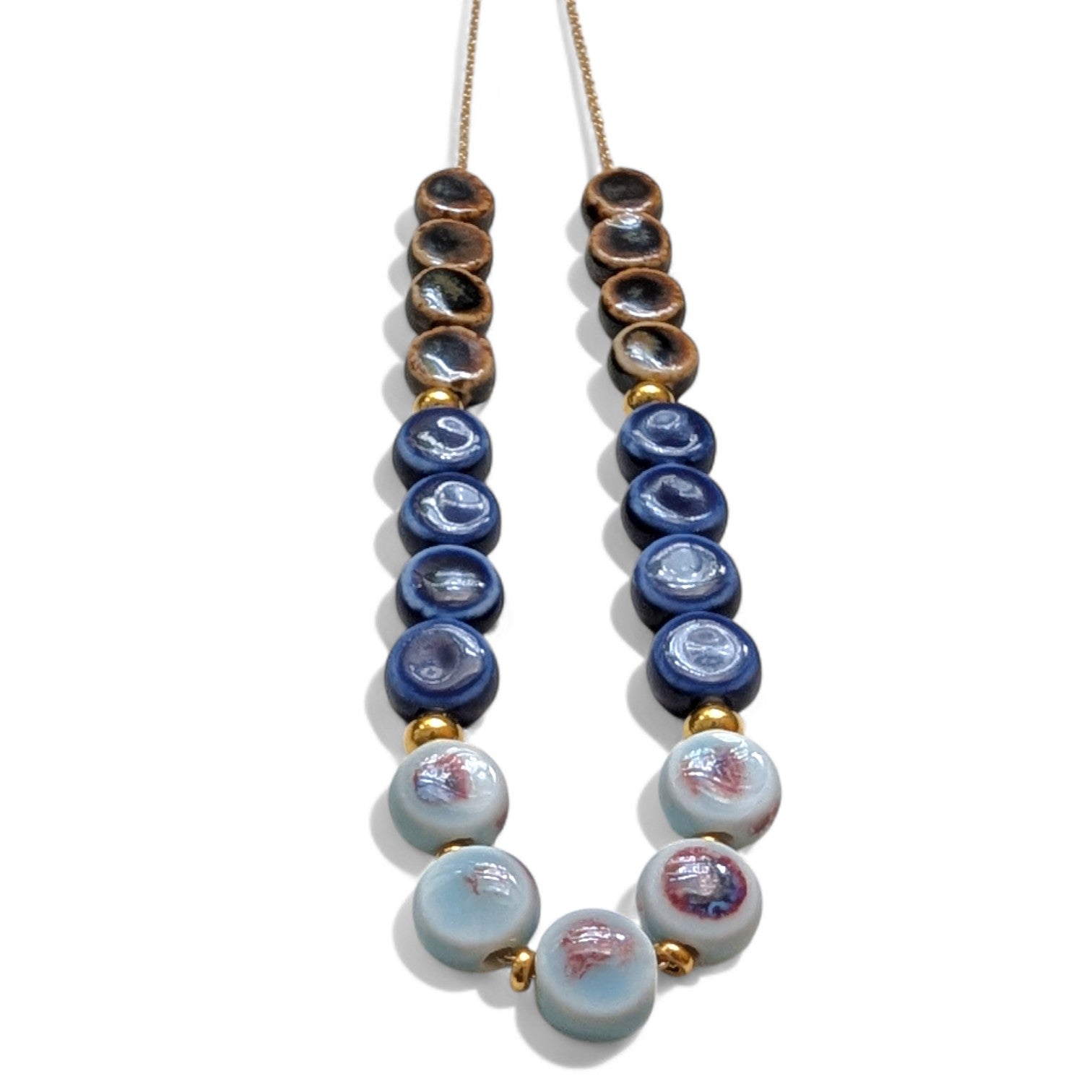 Leila Porcelain Ceramic Necklace