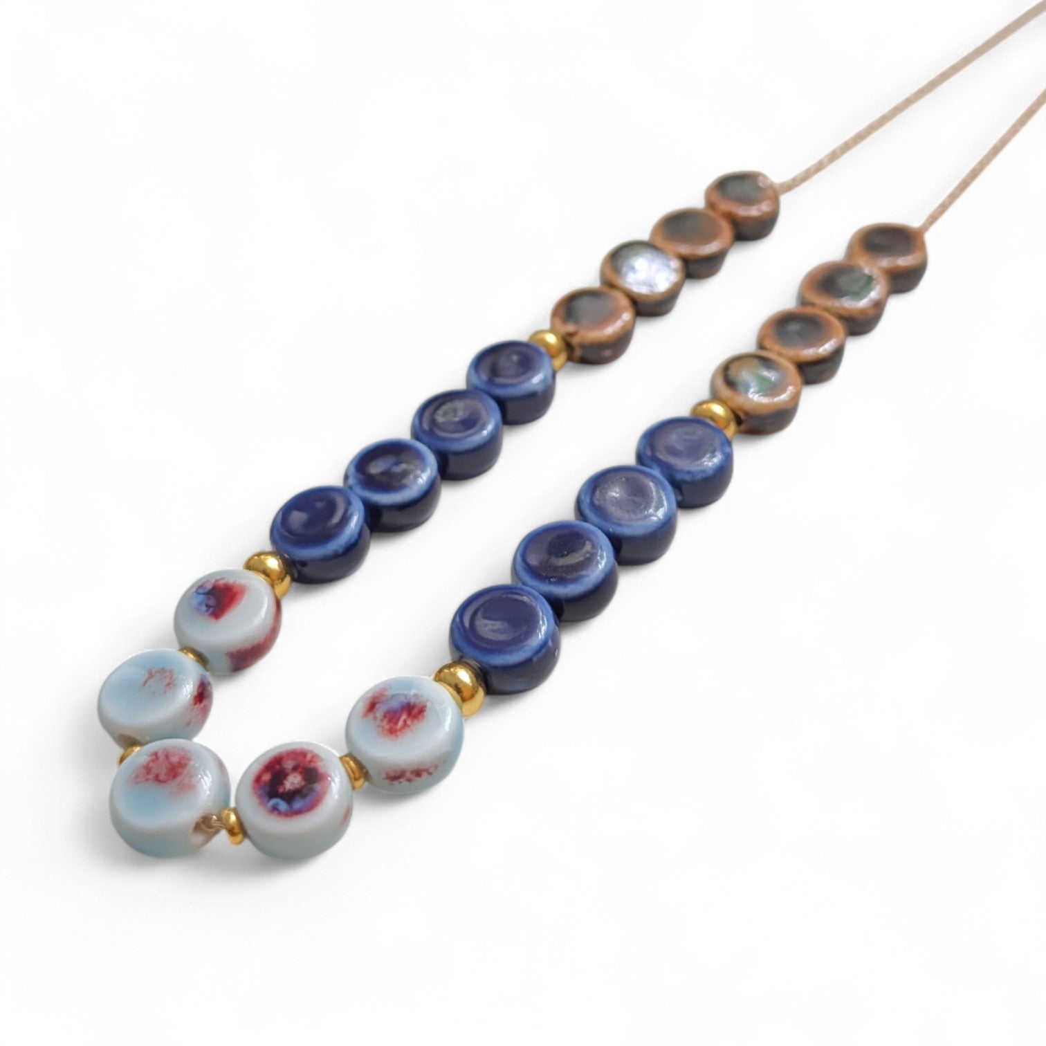 Leila Porcelain Ceramic Necklace