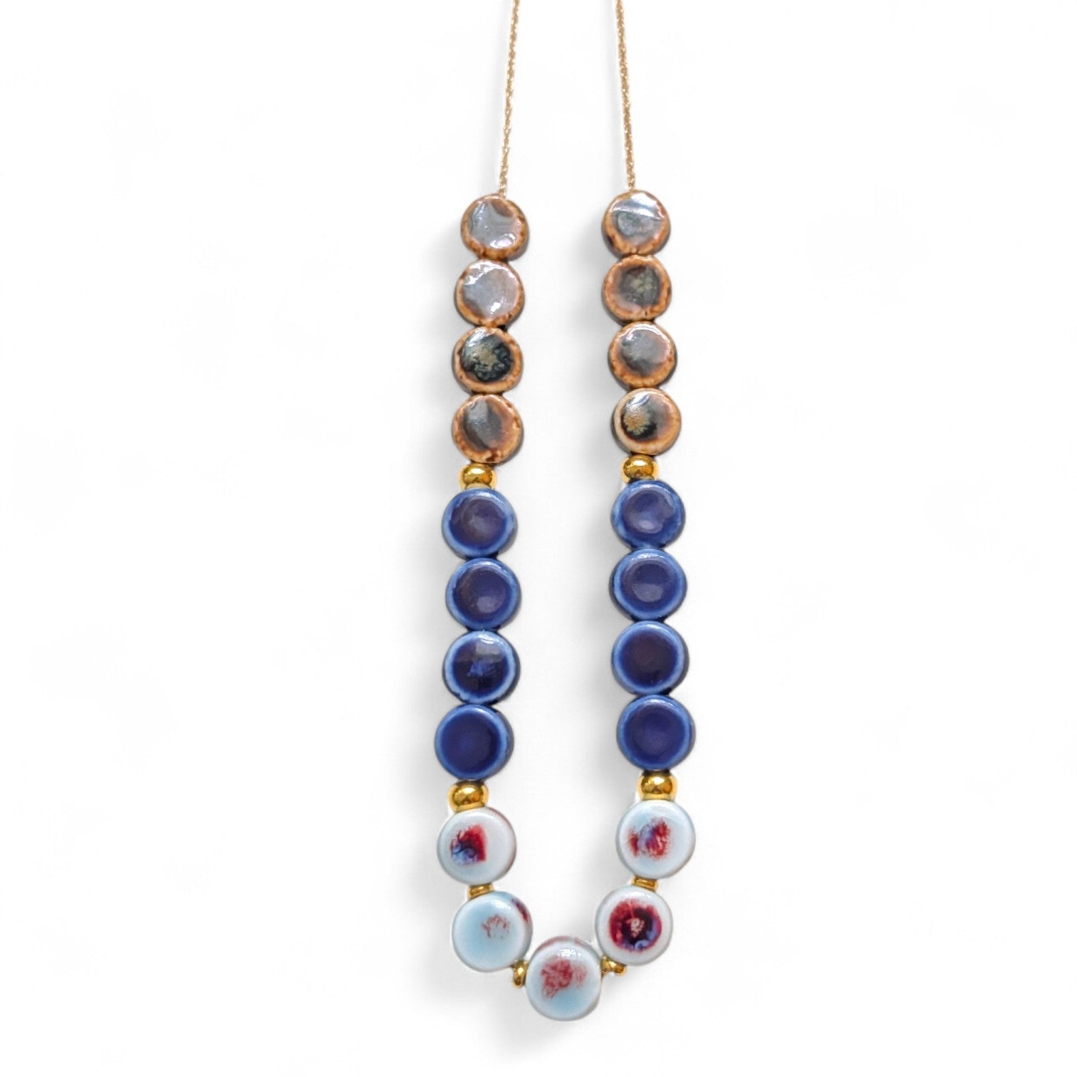 Leila Porcelain Ceramic Necklace