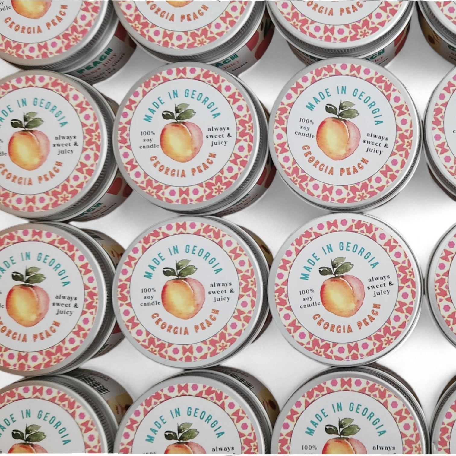 Local Love Candles - Georgia Peach - 4oz