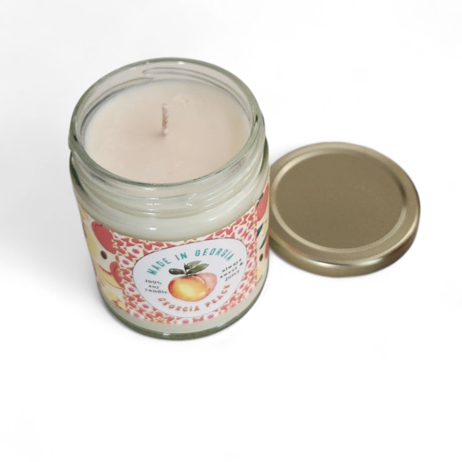 Local Love Candles - Georgia Peach - 8oz