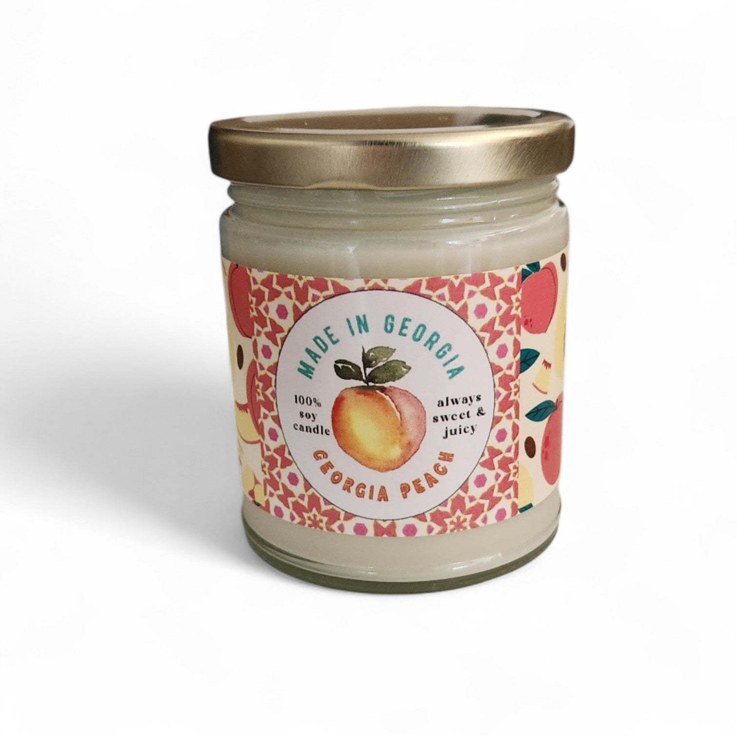 Local Love Candles - Georgia Peach - 8oz