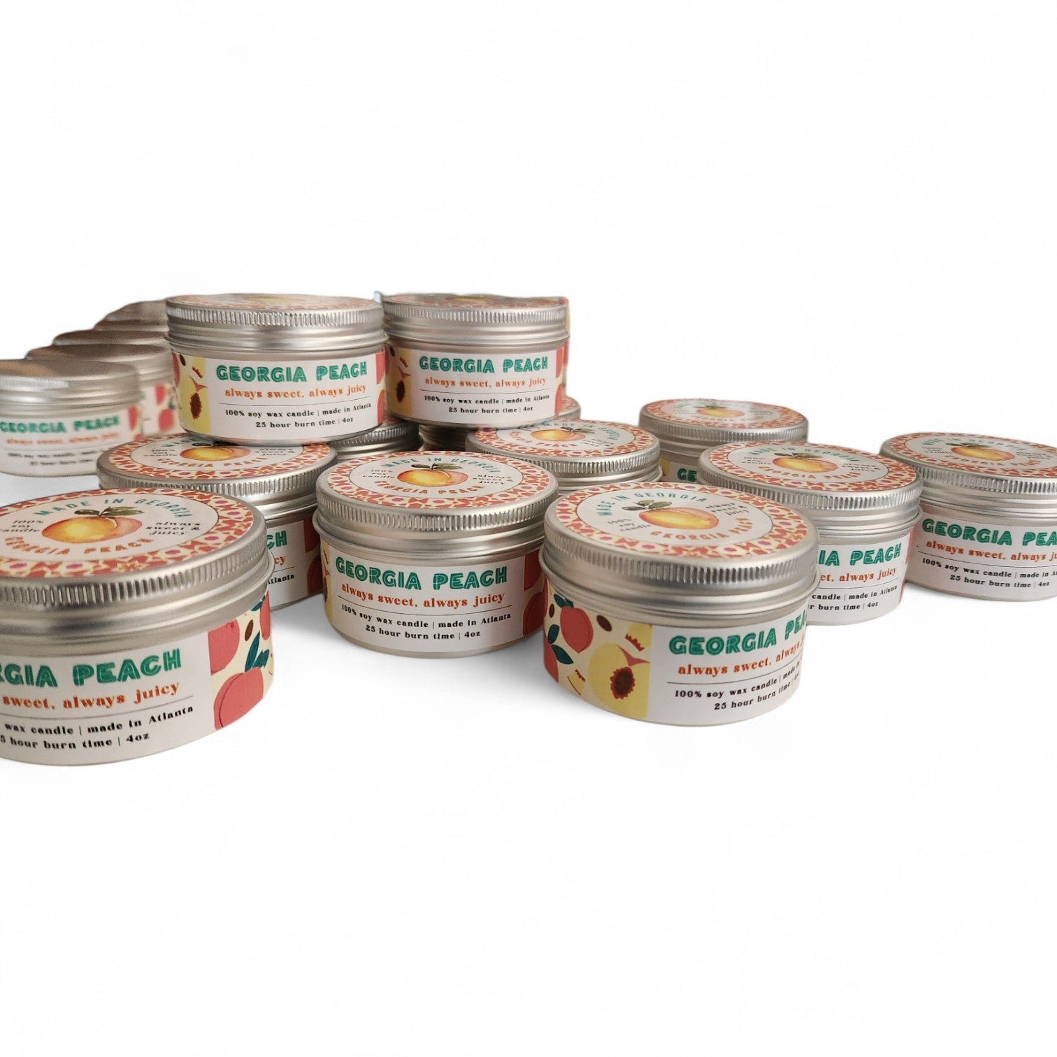 Local Love Candles - Georgia Peach - 4oz