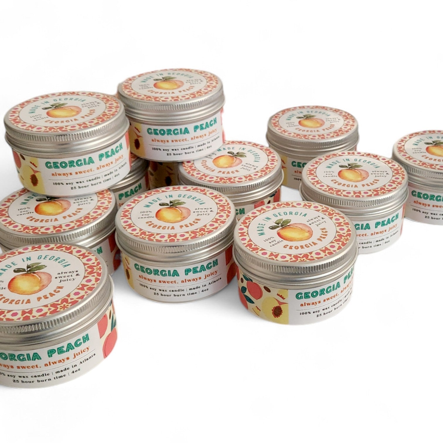 Local Love Candles - Georgia Peach - 4oz