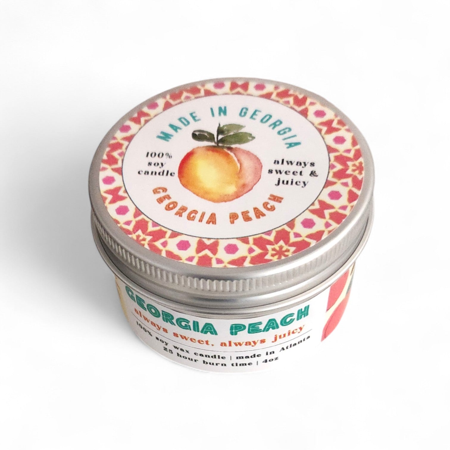 Local Love Candles - Georgia Peach - 4oz