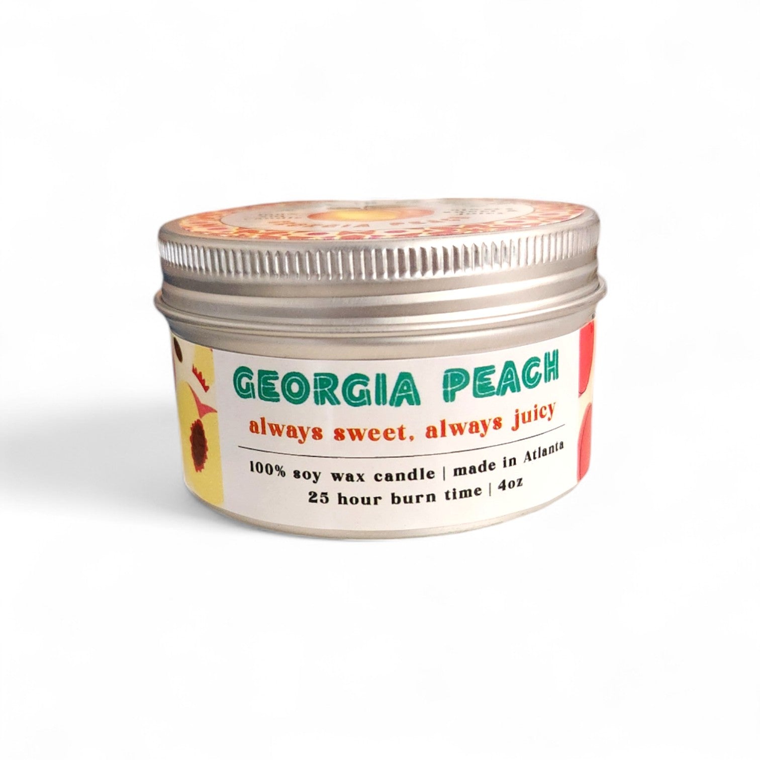 Local Love Candles - Georgia Peach - 4oz