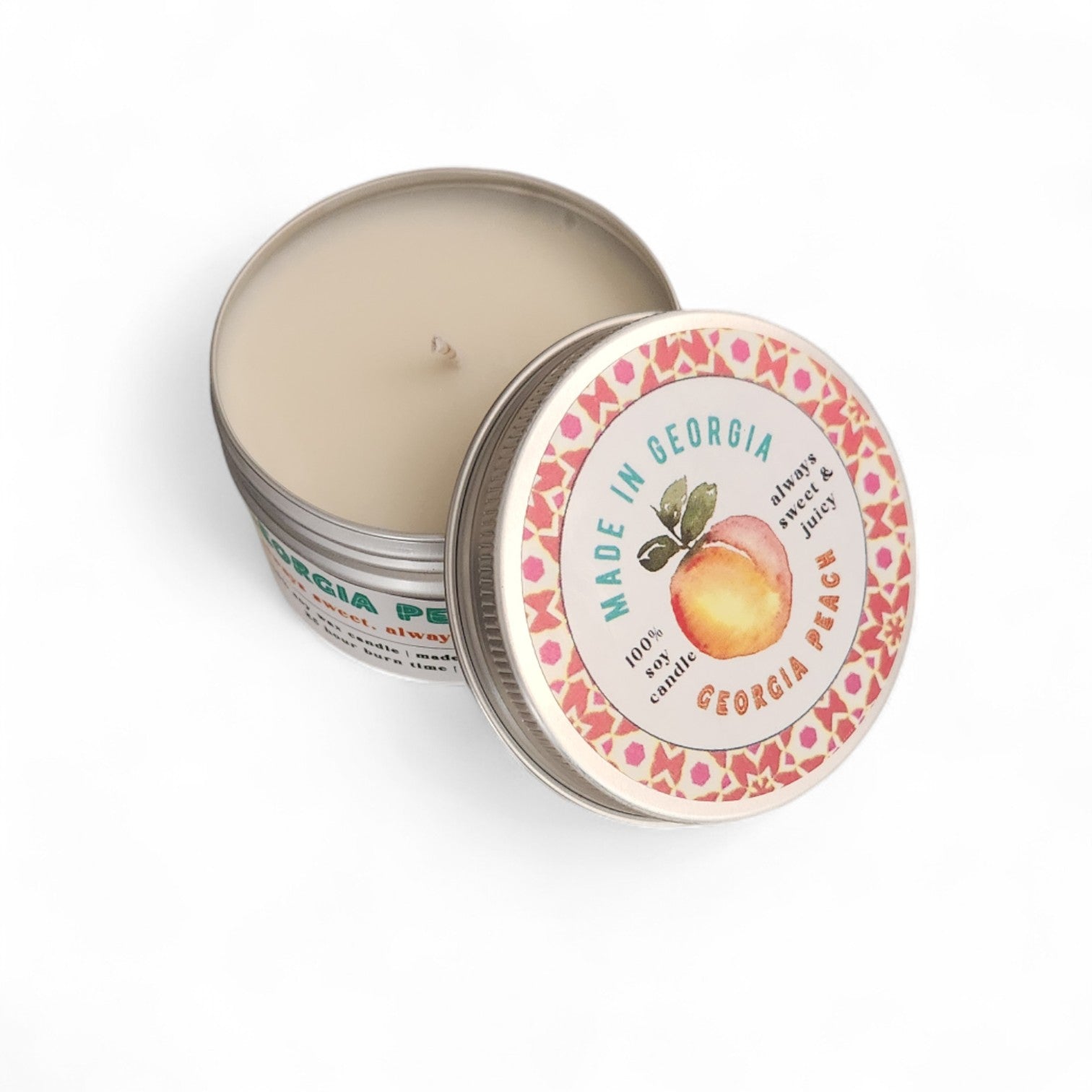 Local Love Candles - Georgia Peach - 4oz