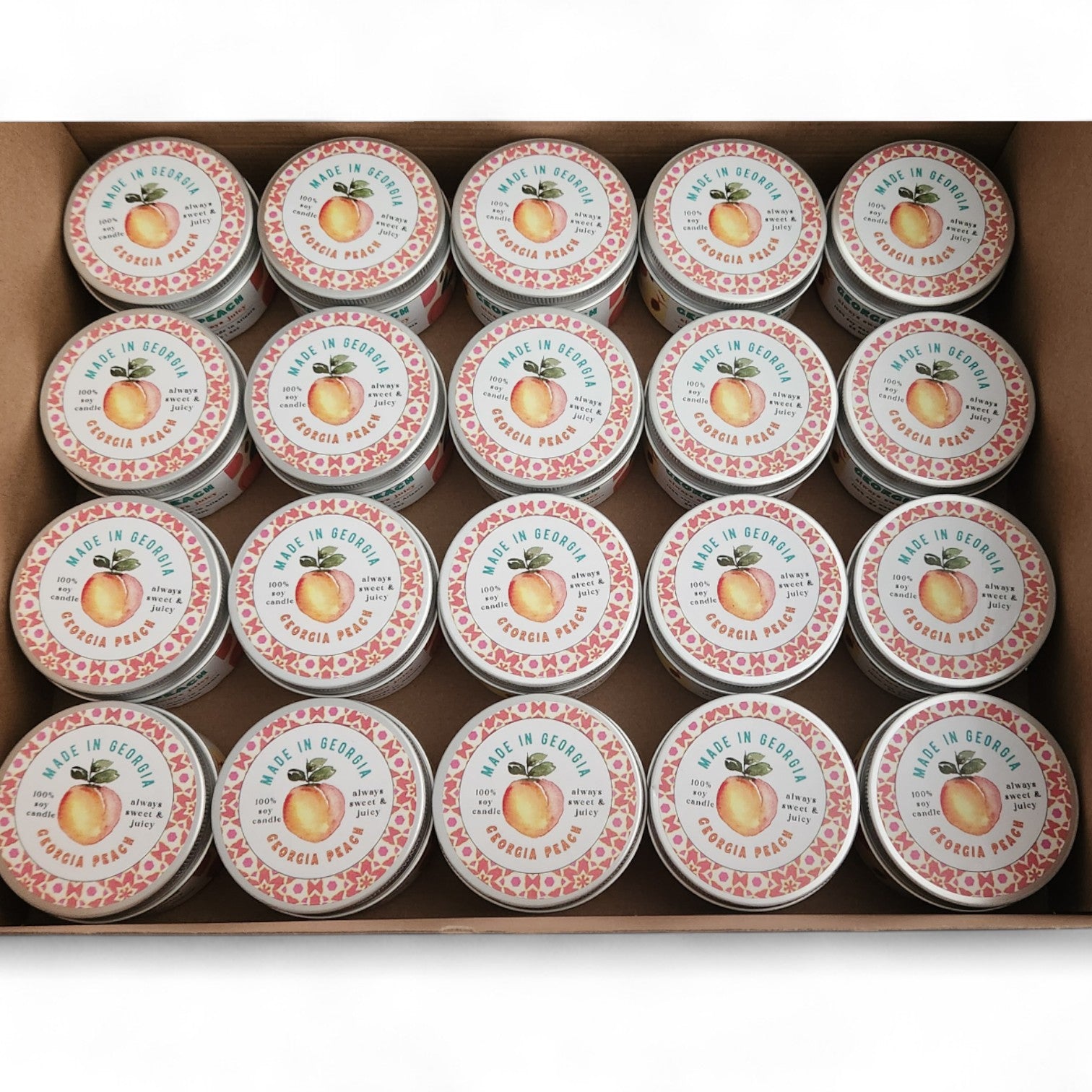 Local Love Candles - Georgia Peach - 4oz