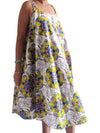 Lore Ankara Midi Length Dress