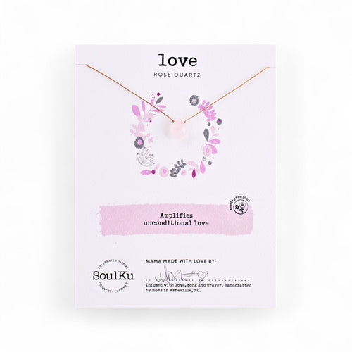 Love Rose Quartz Necklace