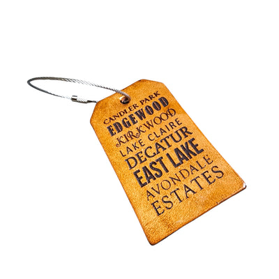 Luggage Tag - East Atlanta Neighborhoods