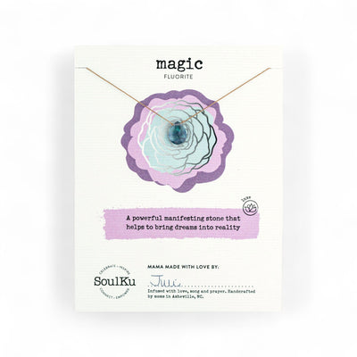 SoulKu - Fluorite Luxe Necklace for Magic