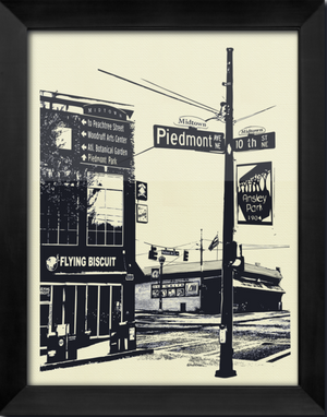 Midtown Rep Your Hood 20x25 Screen-Printed Poster