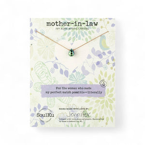 Mother-in-Law Crystal Necklace