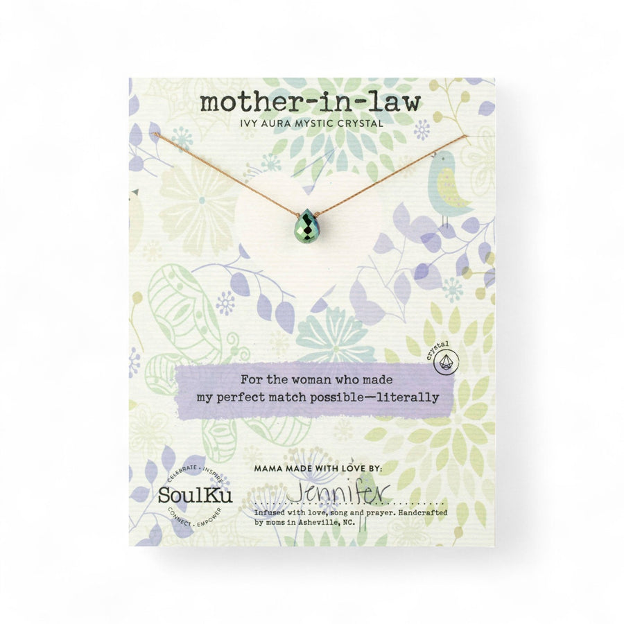 Mother-in-Law Crystal Necklace