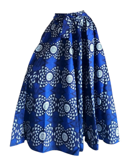 Muna Ankara Fabric Maxi Skirt