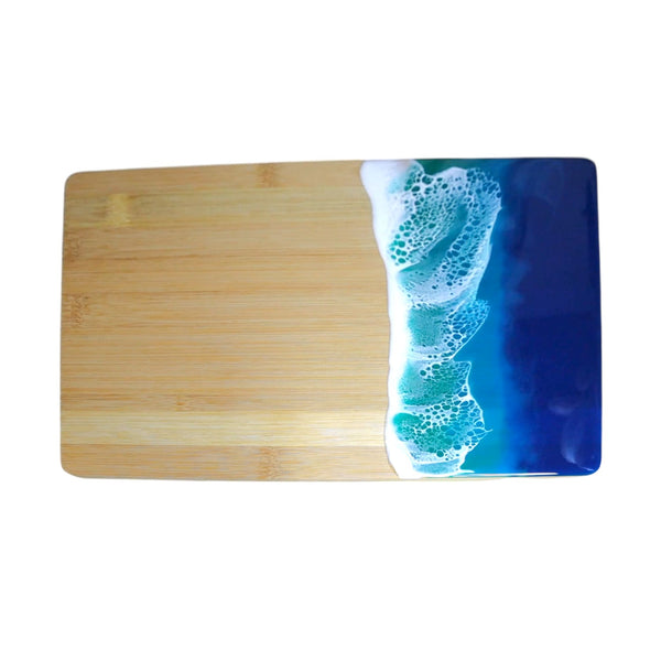 Modern Craft :: Ocean Wave Resin Serving Board