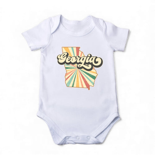 Starburst Georgia Baby Onesie