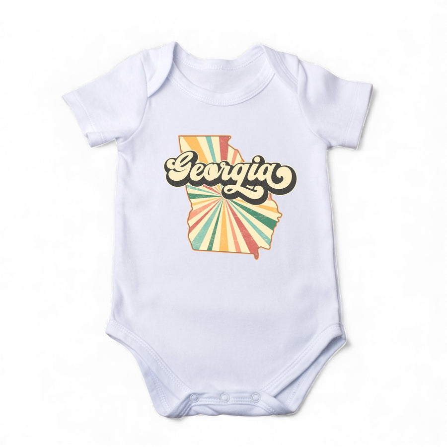 Starburst Georgia Baby Onesie