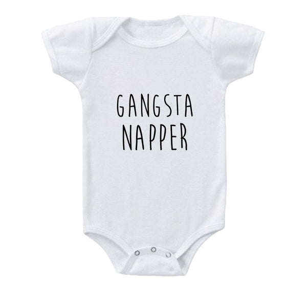 Gangsta Napper Baby Onesie
