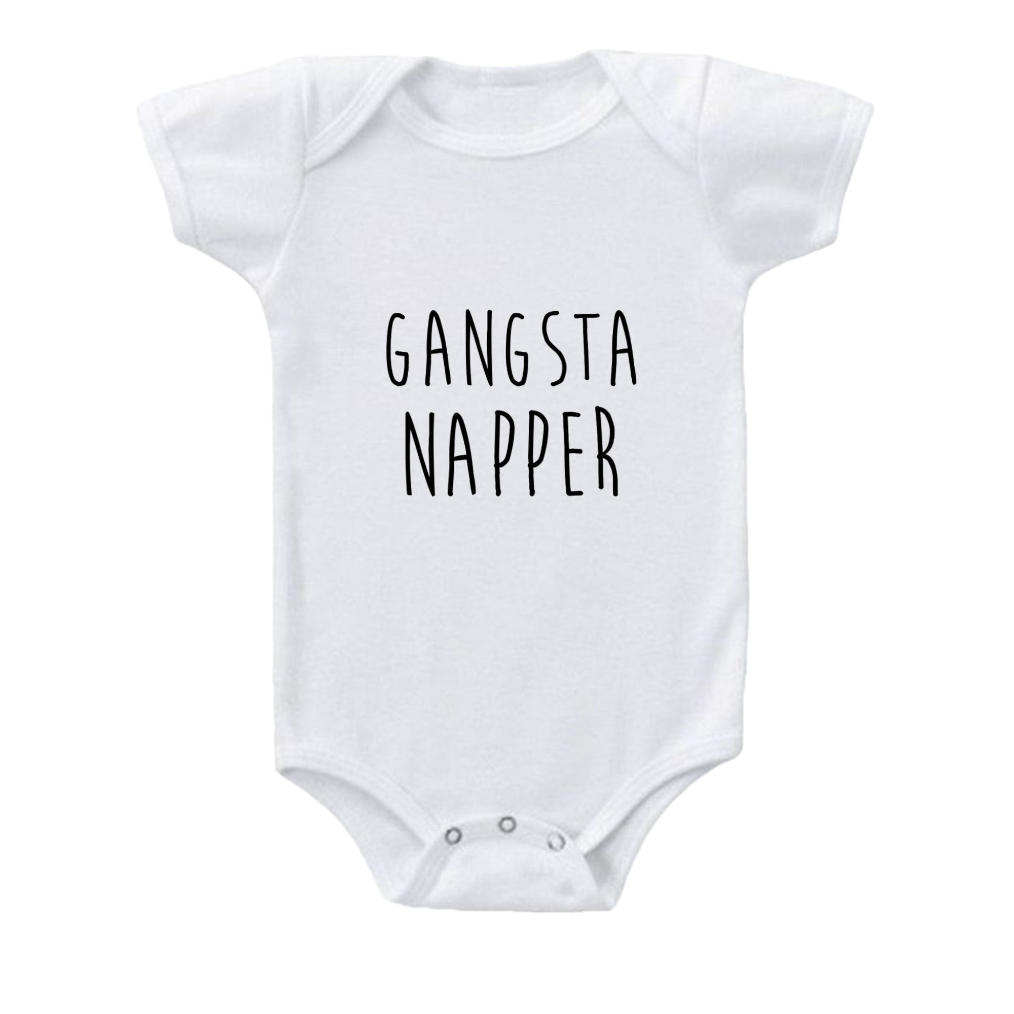 Gangsta store napper onesie