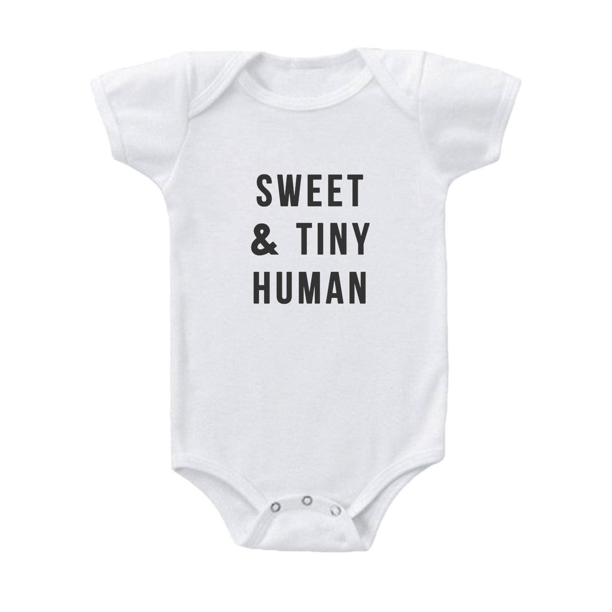Sweet & Tiny Human Baby Onesie