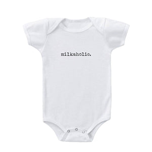 Milkaholic Baby Onesie