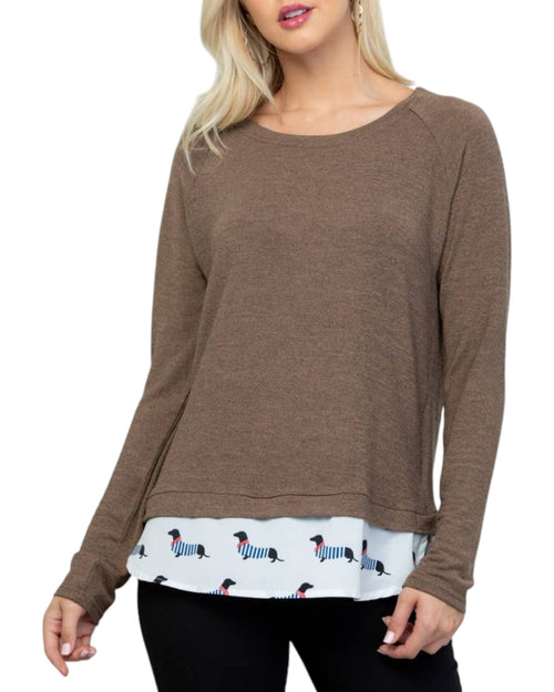 Open Back Doggie Sweater