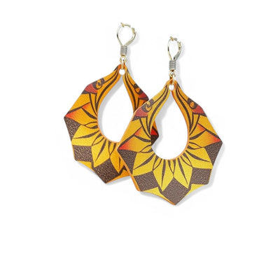 Eco Jewelry 101 - Stacked Upcycled Paper Earrings