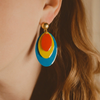 Eco Jewelry 101 - Stacked Upcycled Paper Earrings