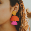 Eco Jewelry 101 - Stacked Upcycled Paper Earrings