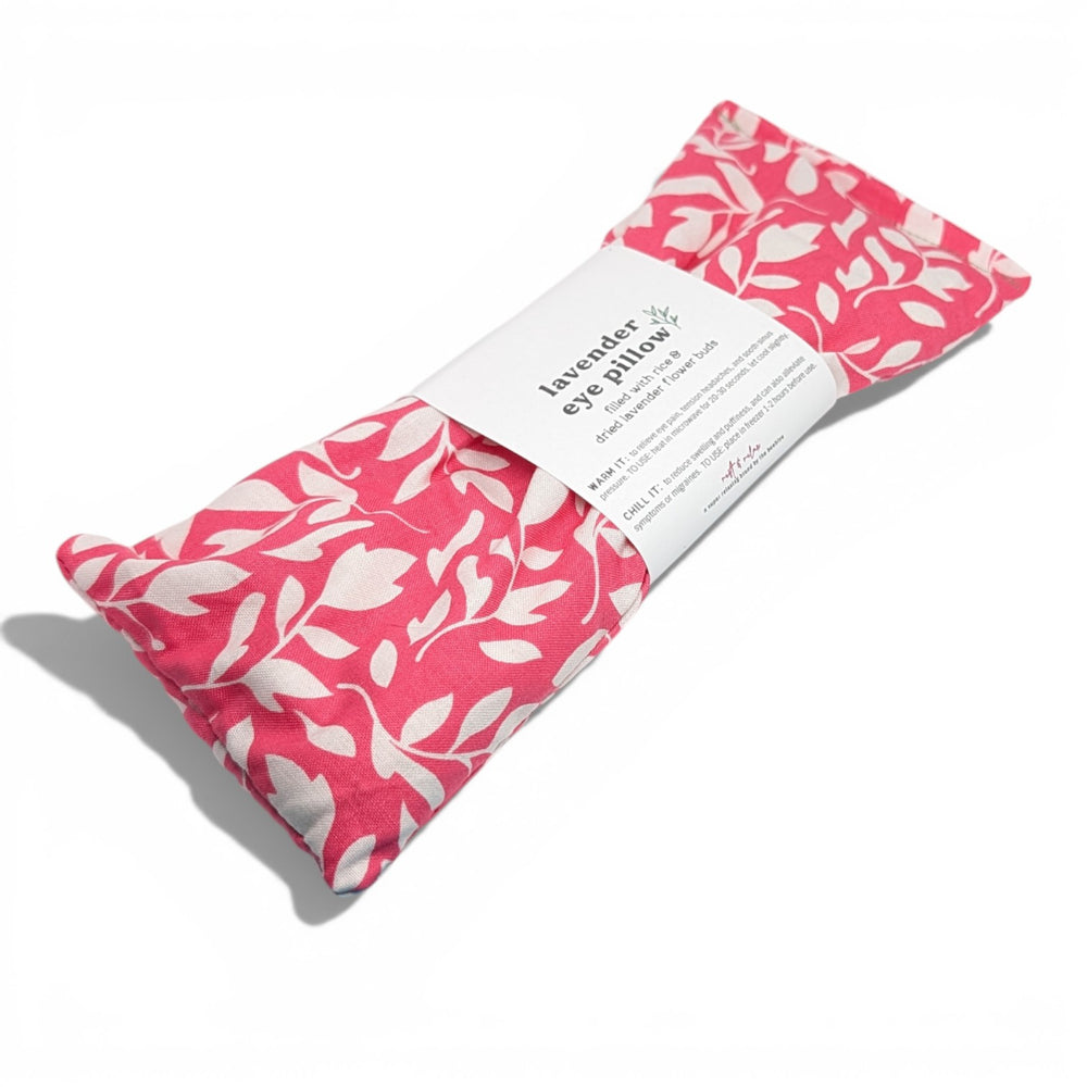 Poppy Bloom - lavender therapeutic eye pillow