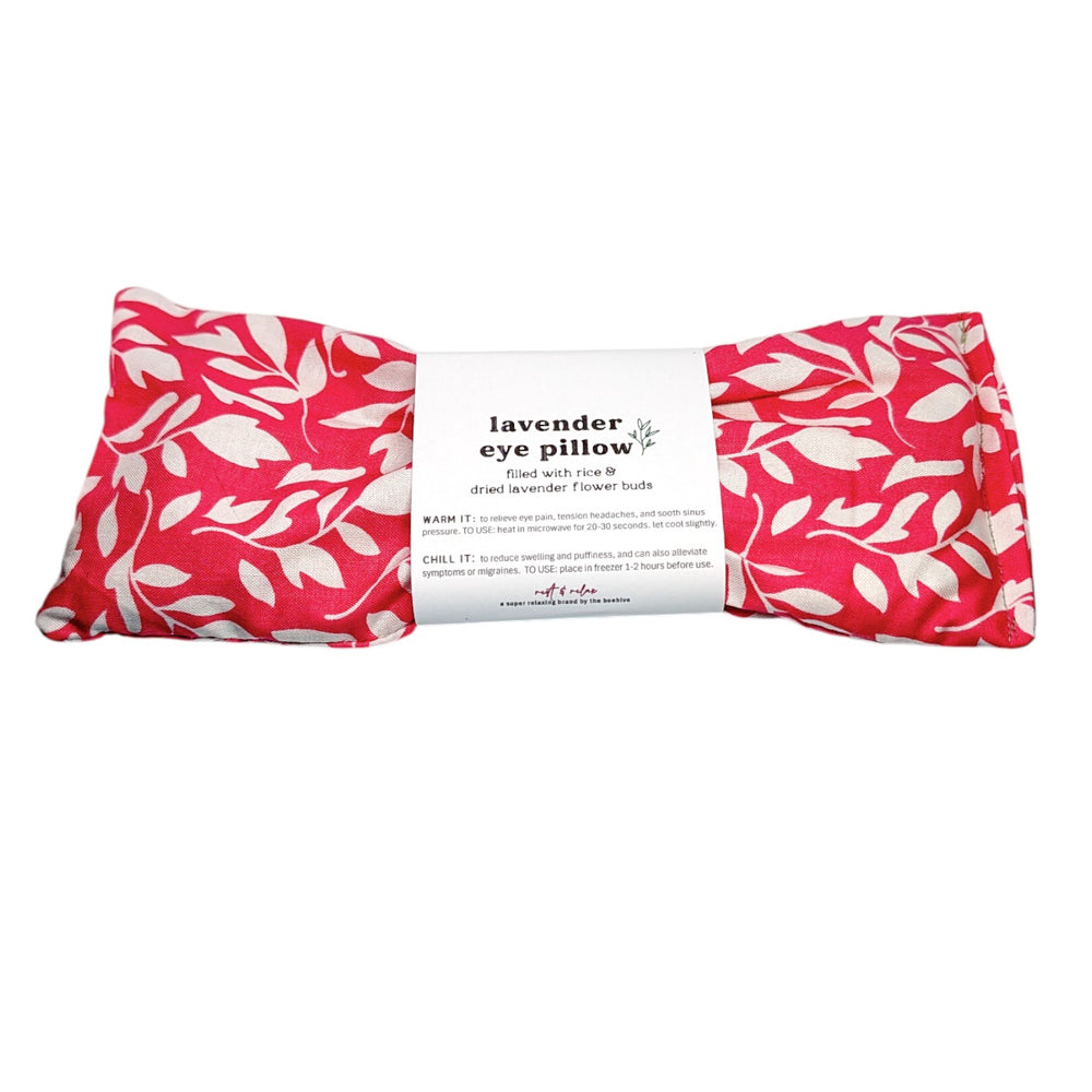 Poppy Bloom - lavender therapeutic eye pillow