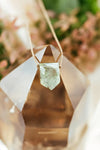 Empowering Warrior Necklace - Prehnite