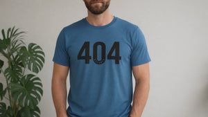 404 ATLANTA T-Shirt - Black Print
