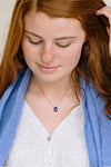 Queen Luxe Necklace - Lapis Lazuli