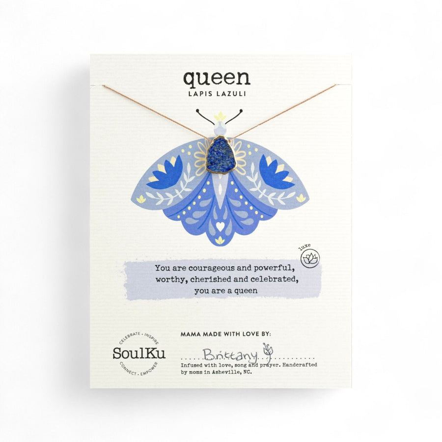 Queen Lapis Lazuli Necklace