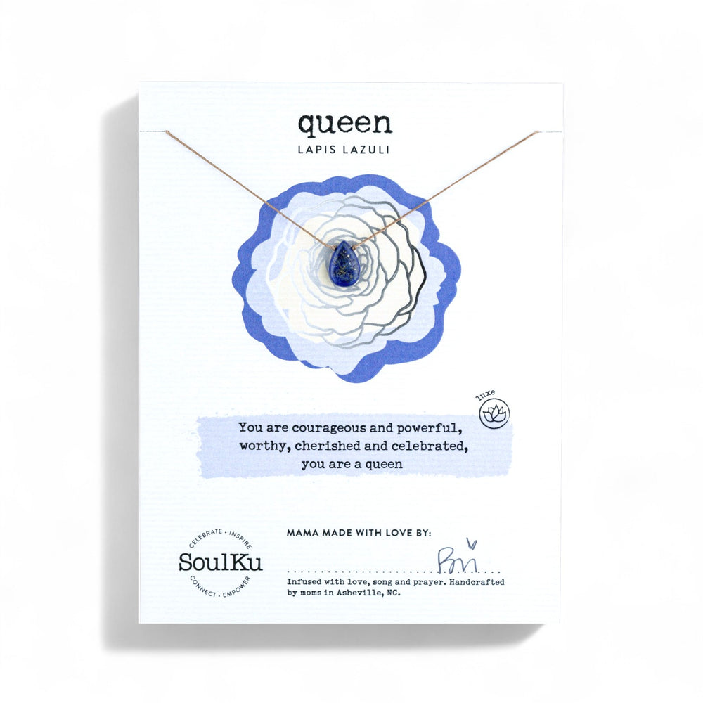 Queen Lapis Lazuli Luxe Necklace
