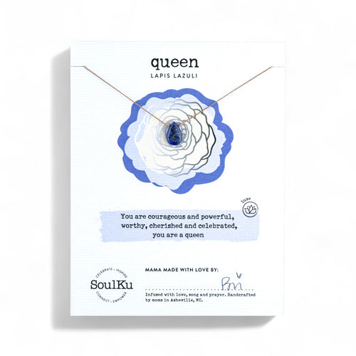 Queen Lapis Lazuli Luxe Necklace