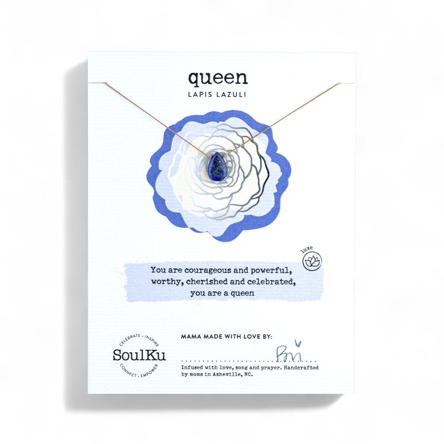 Queen Lapis Lazuli Luxe Necklace