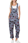 Rawr-Rawr Dino Print Overalls