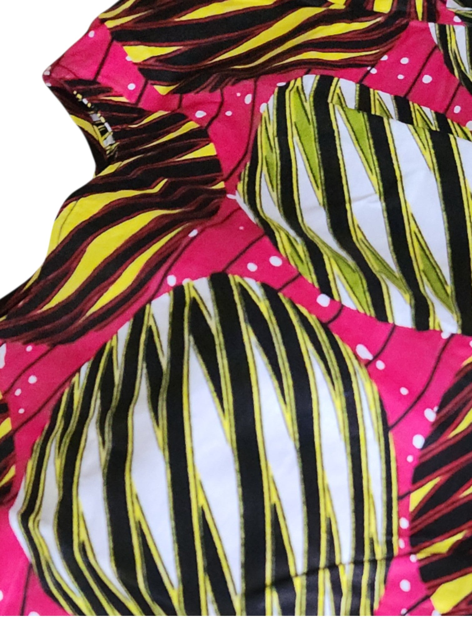 Roza Ankara Fabric Crop Top