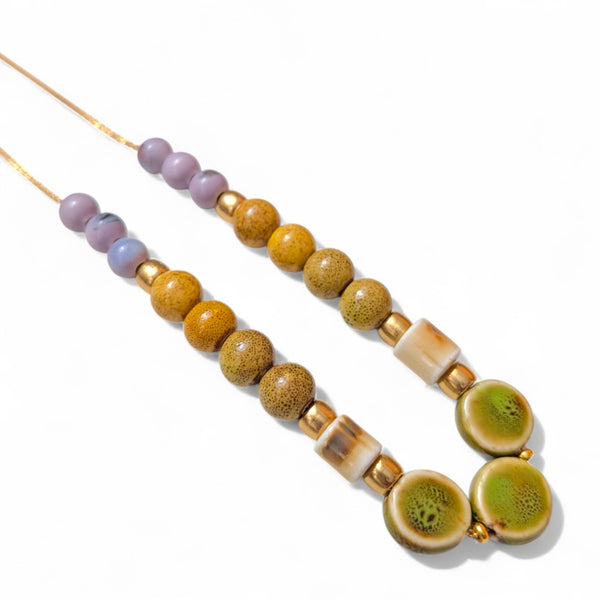 Salma Porcelain Ceramic Necklace