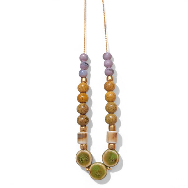 Salma Porcelain Ceramic Necklace