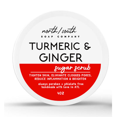 Turmeric and Ginger Sugar Scrub