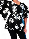 Sendo Ankara Wrap Blouse